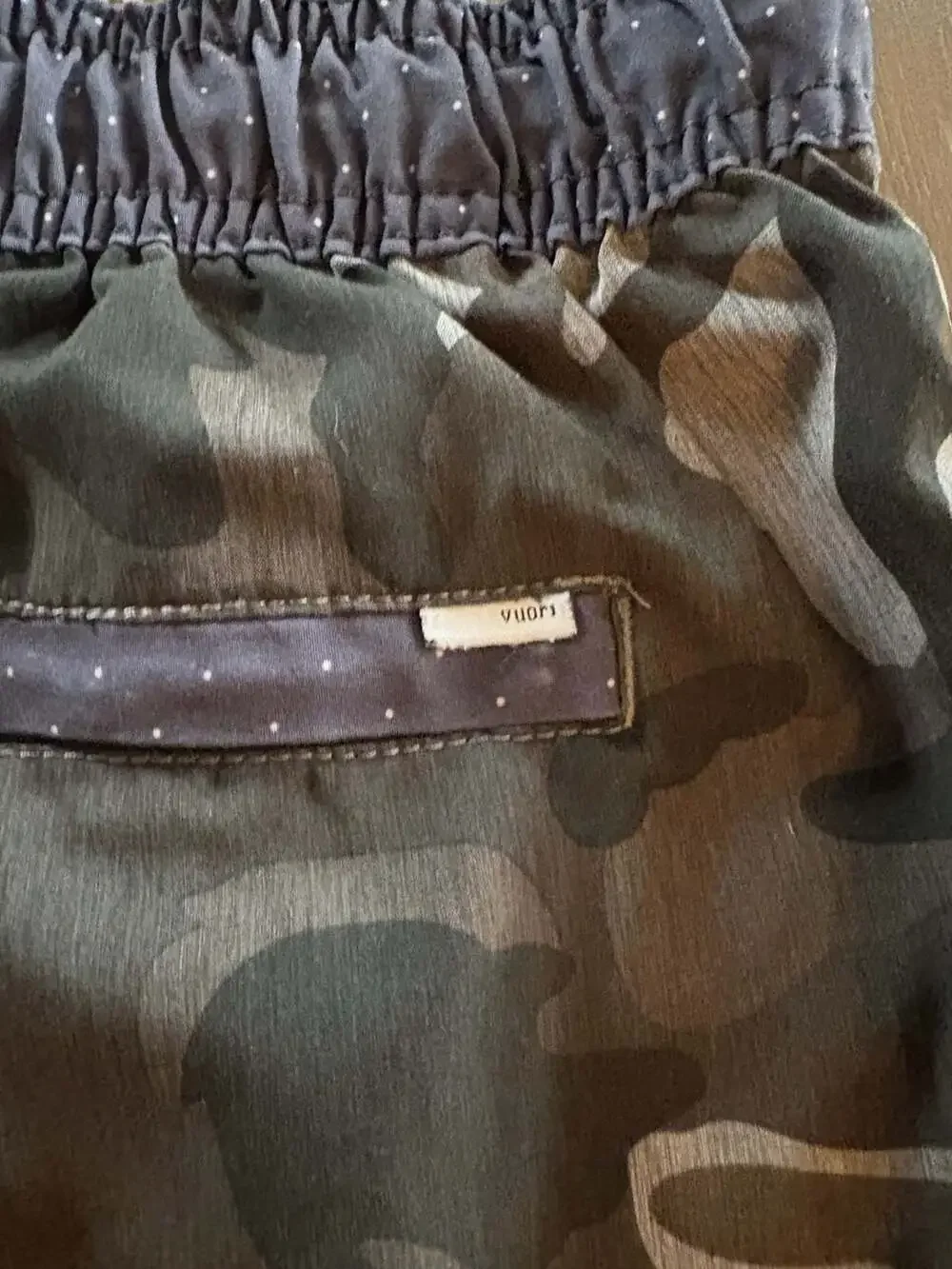 Vuori Men's Camo Board Shorts Size Large